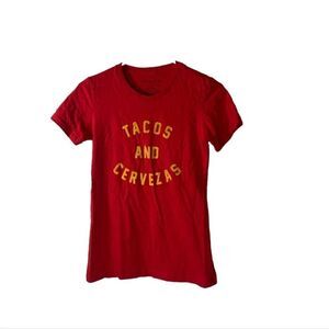 Fifth Sun Small Red and Yellow T‎ Shirt